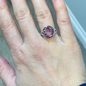 Natural Amethyst Ring